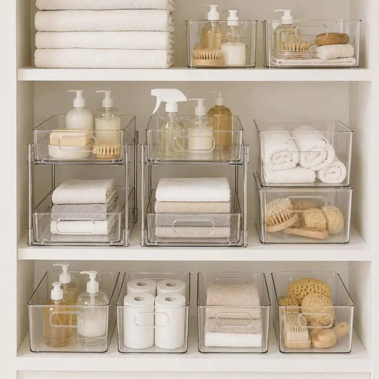 Luma & Home Clearview Under Sink Storage Set 6-Piece
